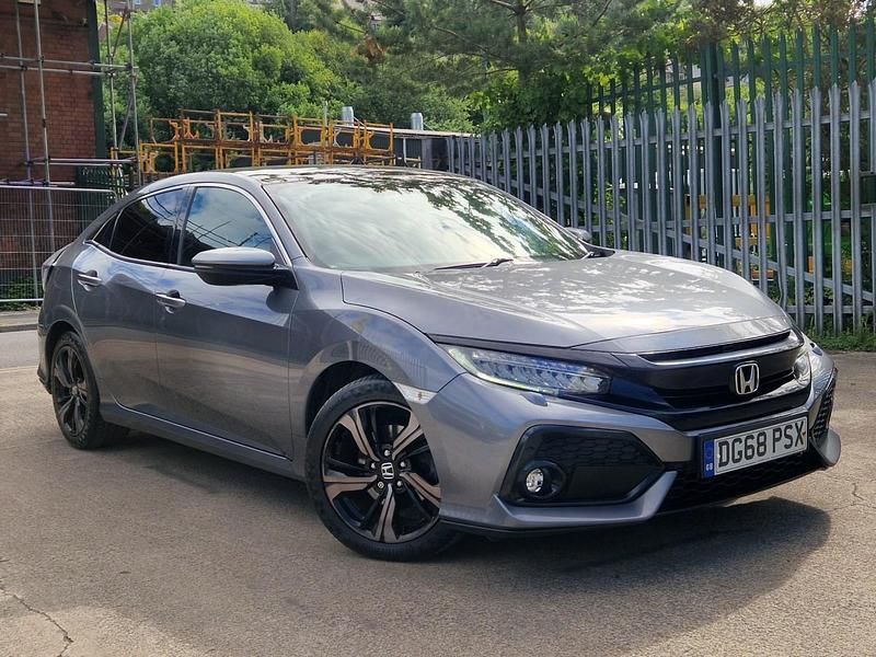 Grey Used 2018 Honda Civic EX Hatchback | £13,495 (A bit pricey) - Image 1/2