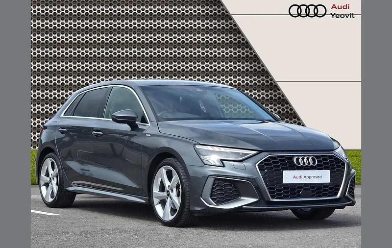 Used Audi A3 S-Line 147 HP (108 kW) 2023 Grey Sedan