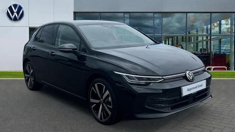 Grenadilla black metallic Used 2024 VW Golf VIII Match Hatchback | £25,638 (A bit pricey) - Image 1/1