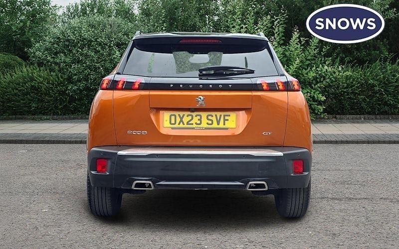 Used Peugeot 2008 GTi 131 HP (96 kW) 2023 Orange SUV
