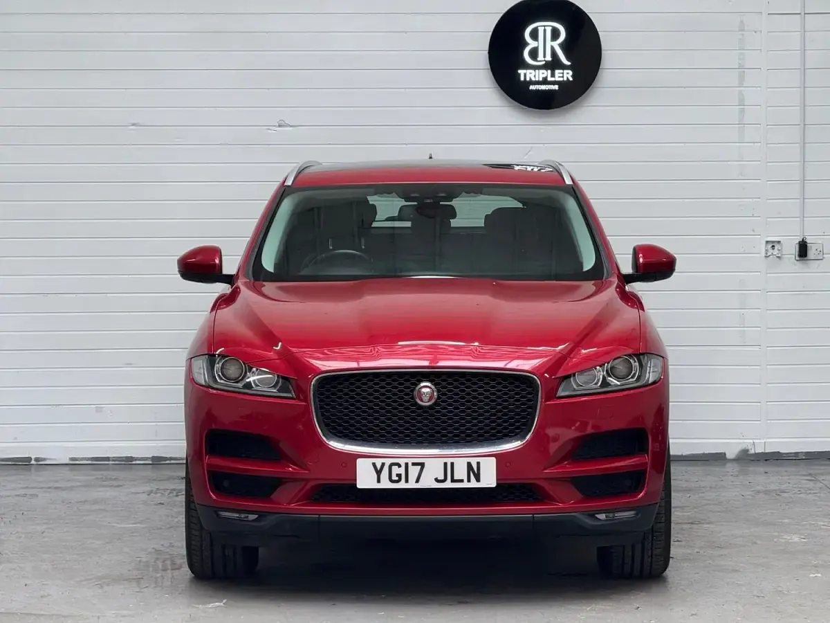 Used Jaguar F-Pace Portfolio 2017 Red SUV