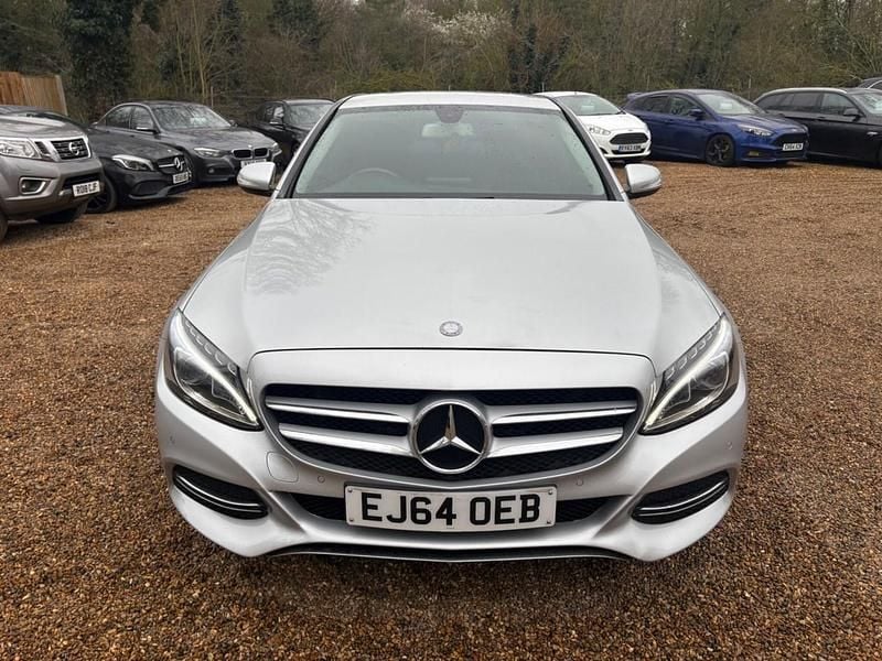 Begagnad Mercedes C220 170 HK (125 kW) 2014 Silver Sedan