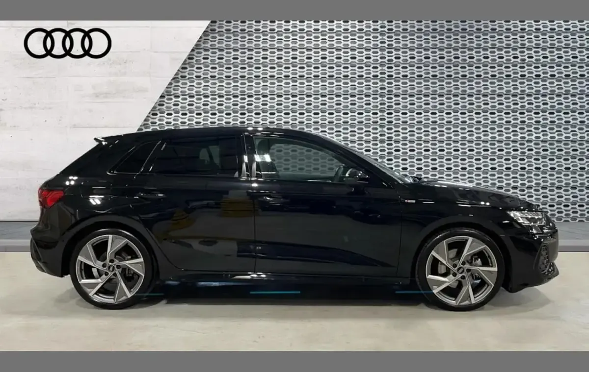 New Audi A3 Black Edition 147 HP (108 kW) 2025 Black Hatchback