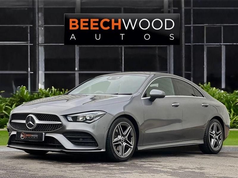 Used Mercedes CLA180 AMG Line Premium 136 HP (100 kW) 2019 Grey Sedan