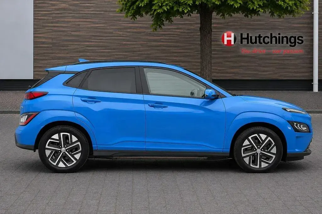 Used Hyundai Kona Premium 100 kW (136 HP) 2021 Blue SUV