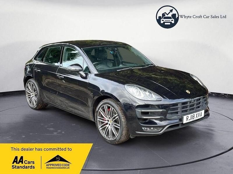 Used Porsche Macan Turbo Performance Package 2018 Black SUV
