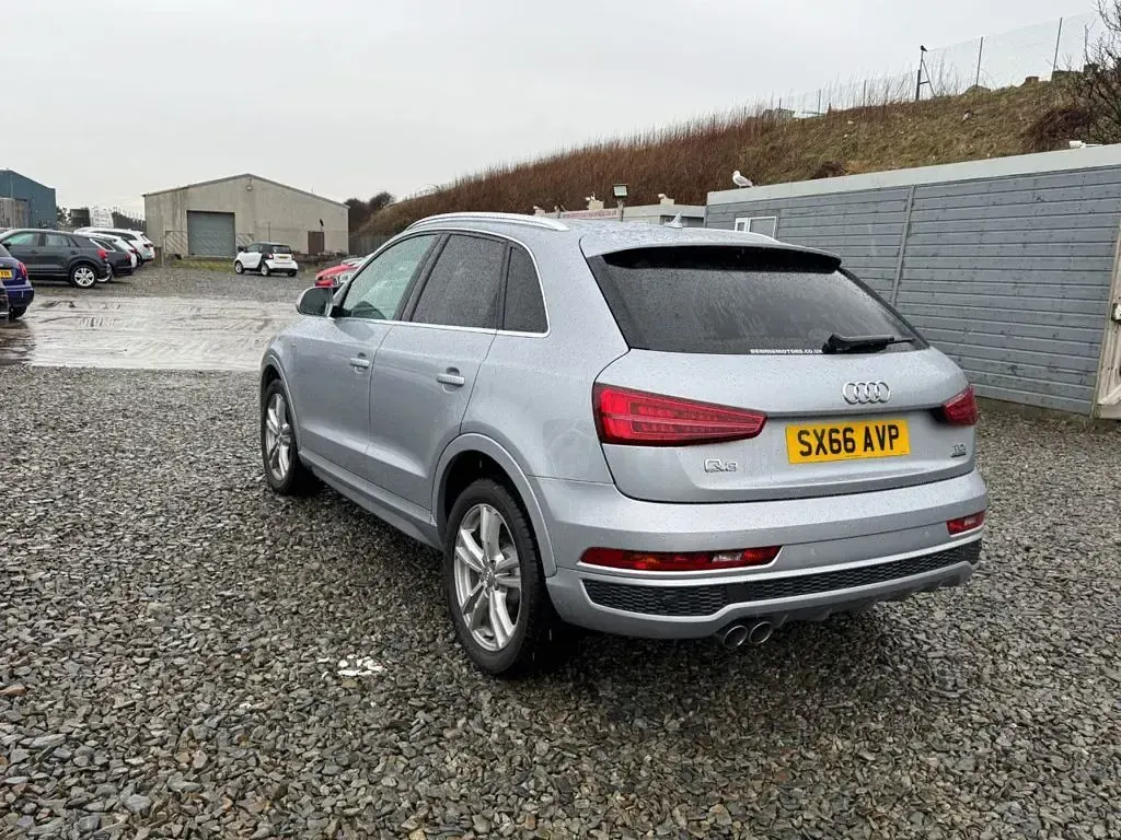 Used Audi Q3 S-Line 184 HP (135 kW) 2017 Silver SUV