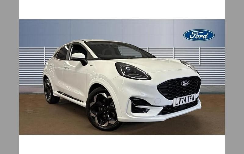 White Used 2024 Ford Puma Gen-E ST-Line X SUV | £21,845 (Expensive) - Image 1/4