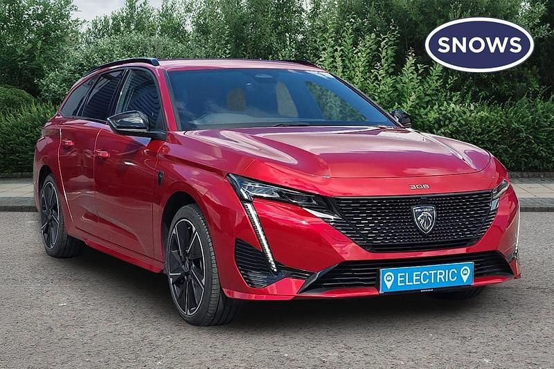 Used Peugeot e-308 GT 114 kW (156 HP) 2024 Red Hatchback