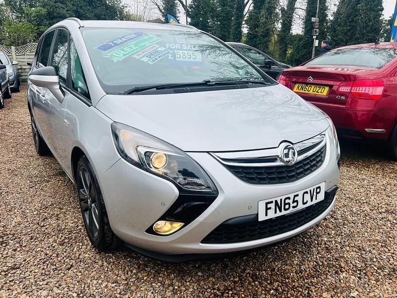 Used Vauxhall Zafira SRi 170 HP (125 kW) 2015 Silver MPV