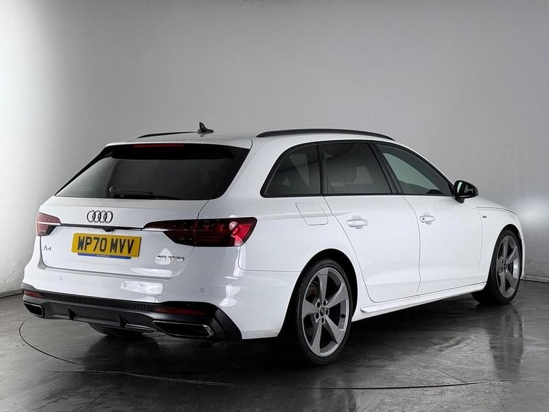 Used Audi A4 Black Edition 2021 White Estate