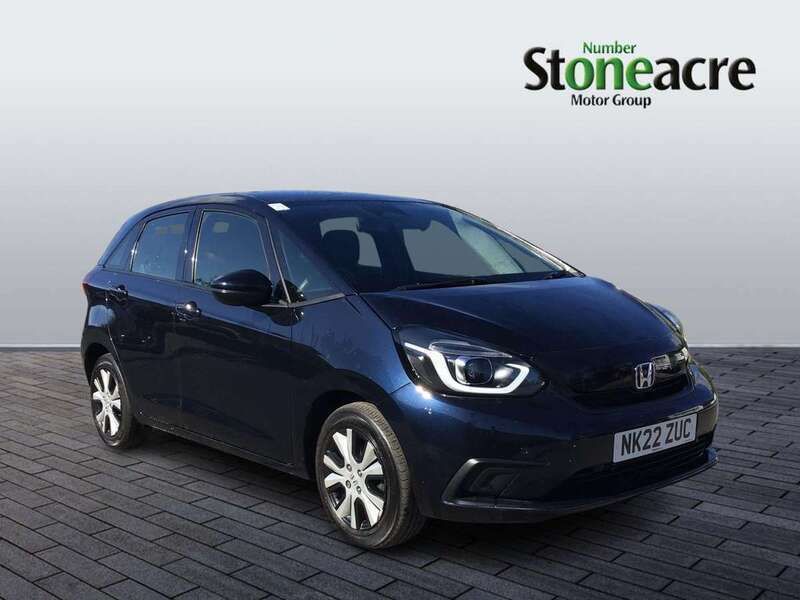 Blue Used 2022 Honda Jazz Hybrid Hatchback | £13,319 (Good price) - Image 1/4