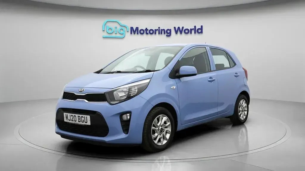 Used Kia Picanto 66 HP (48 kW) 2020 Blue Hatchback