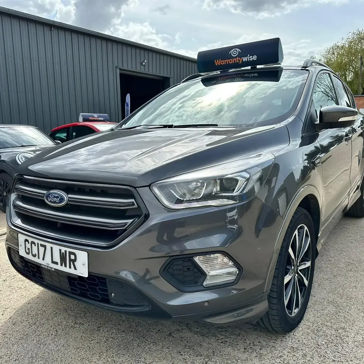 Used Ford Kuga ST-Line 120 HP (88 kW) 2017 Grey SUV