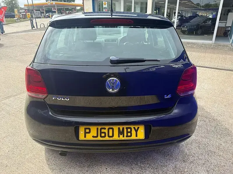 Used VW Polo SE 84 HP (61 kW) 2011 Black Hatchback