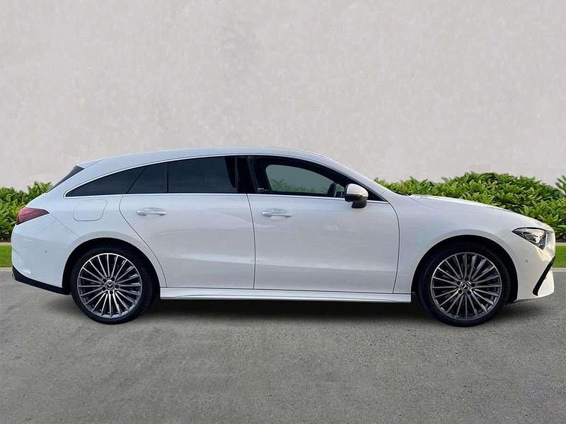 Used Mercedes CLA250e AMG Line Premium 218 HP (160 kW) 2025 White Sedan