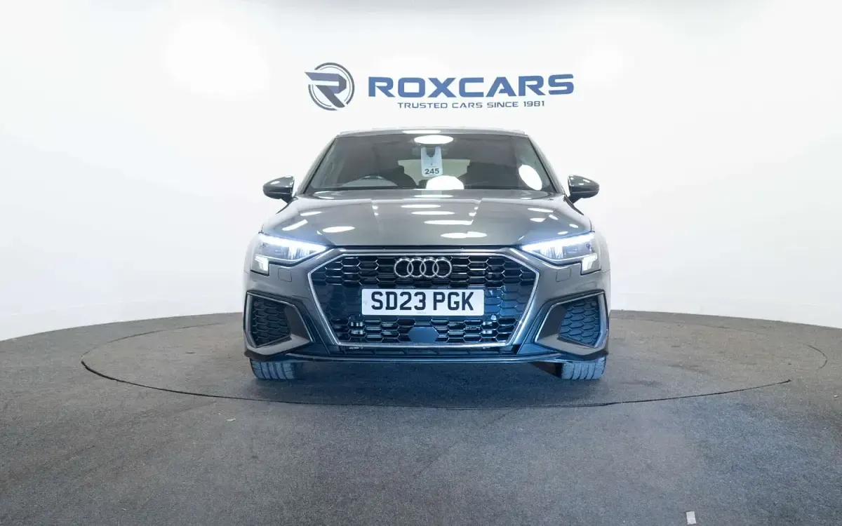 Used Audi A3 S-Line 110 HP (80 kW) 2023 Grey Sedan