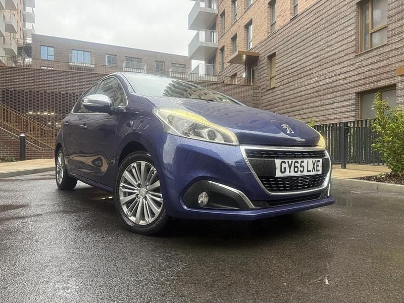Blue Used 2015 Peugeot 208 Allure Hatchback | £3,295 (Fair price) - Image 1/4