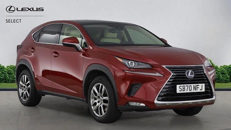 Red Used 2021 Lexus NX300h SUV | £26,750 (Fair price) - Image 1/2