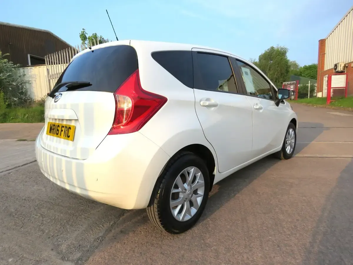 Used Nissan Note Acenta 2016 White Hatchback