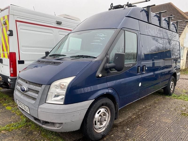 Used Ford Transit 125 HP (91 kW) 2013 Blue Van