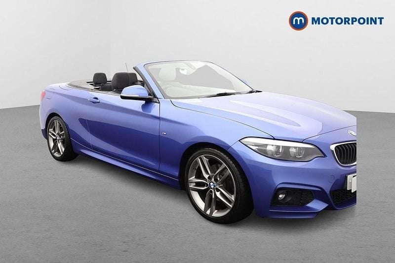 Blue Used 2018 BMW 225 M Sport Cabriolet | £14,899 (Fair price) - Image 1/4