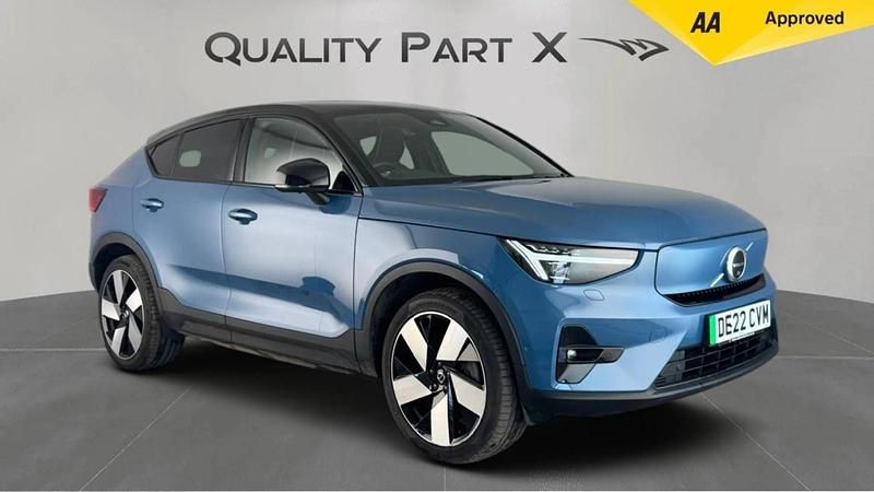 Blue Used 2022 Volvo C40 Pro SUV | £21,290 (Good price) - Image 1/4