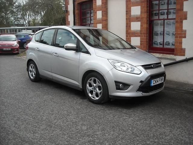 Silver Used 2014 Ford C-MAX Zetec MPV | £2,495 (Good price) - Image 1/4