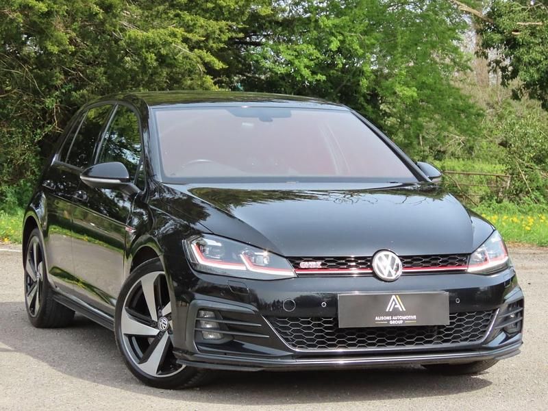 Used VW Golf VII GTI 245 HP (180 kW) 2018 Black Hatchback