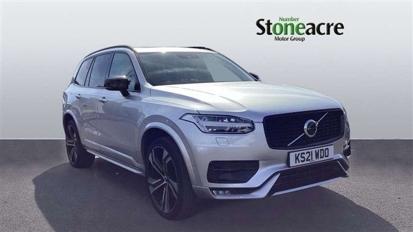 Silver Used 2021 Volvo XC90 R-Design Pro SUV | £39,995 (Fair price) - Image 1/3