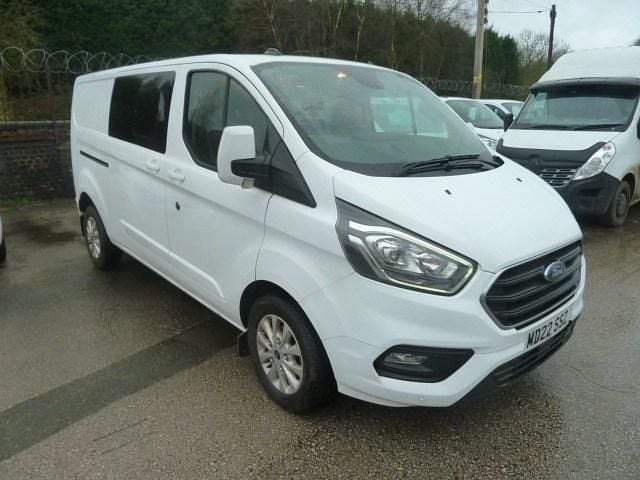 Used Ford Transit Custom Limited 130 HP (95 kW) 2022 White Van
