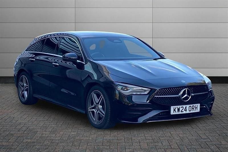 Used Mercedes CLA180 Executive 136 HP (100 kW) 2024 Cosmos black Sedan