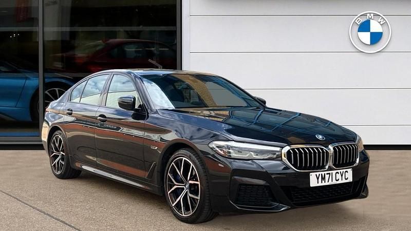 Black Used 2022 BMW 545e M Sport | £30,900 (Super price) - Image 1/4