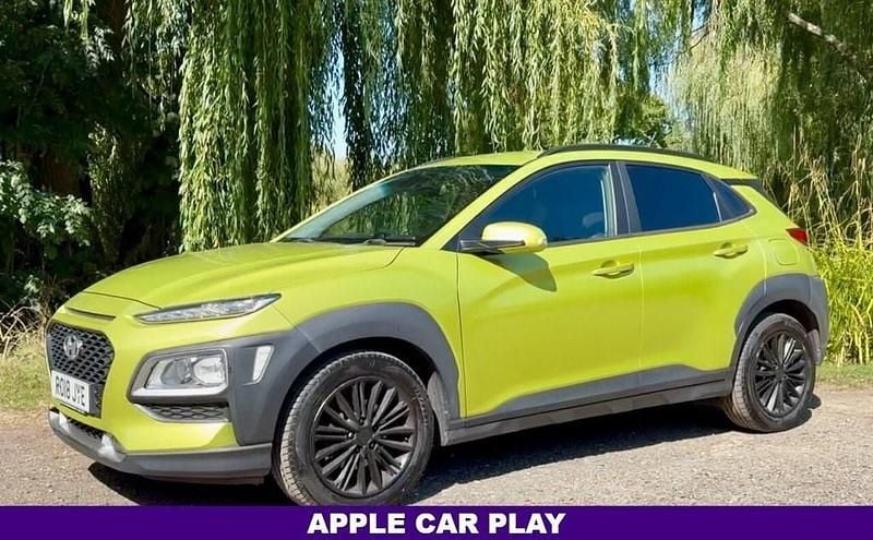 Yellow Used 2018 Hyundai Kona SE SUV | £8,498 (Fair price) - Image 1/4