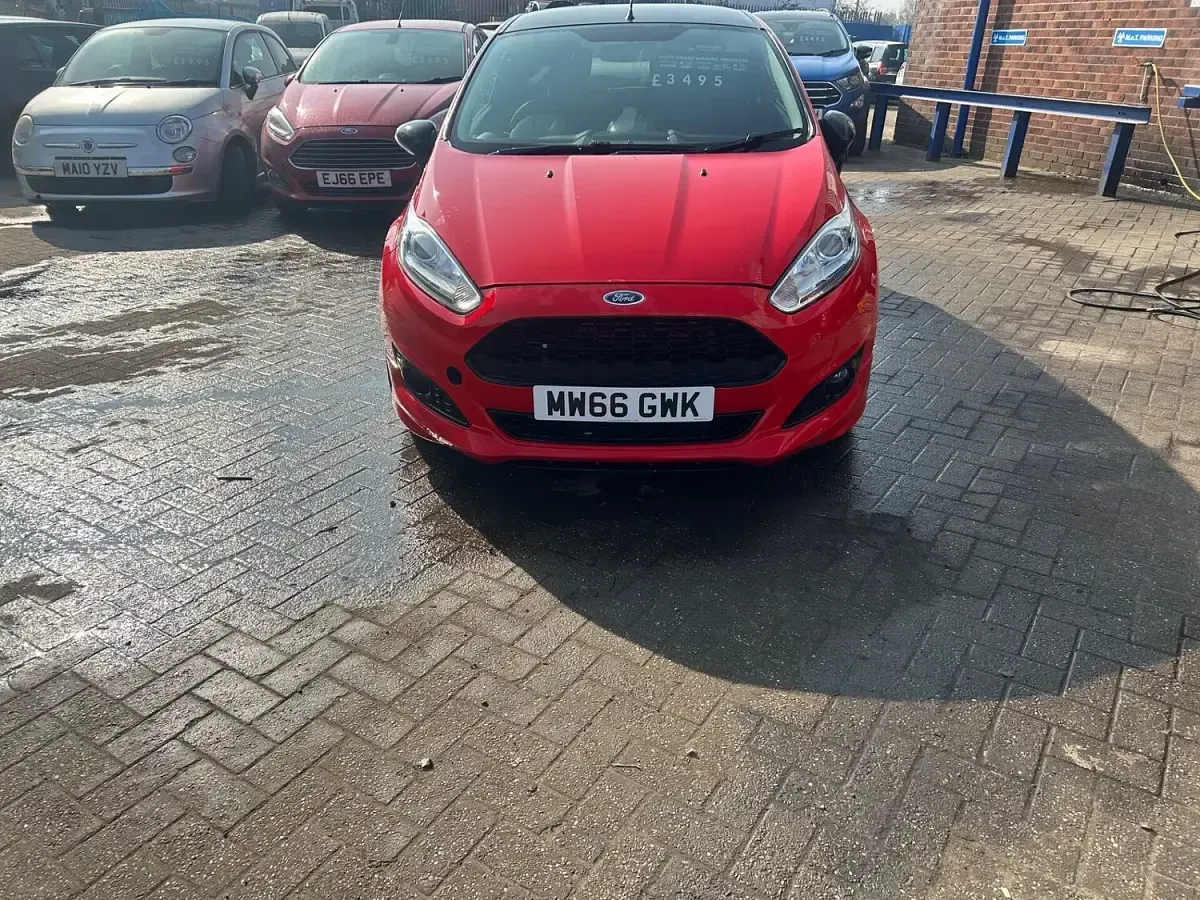 Used Ford Fiesta Zetec 140 HP (102 kW) 2016 Red Hatchback