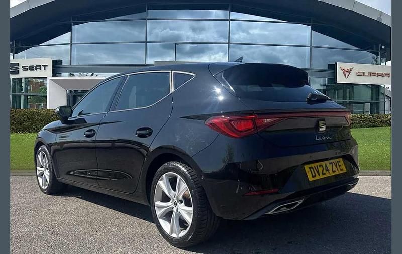 Used Seat Leon FR 108 HP (79 kW) 2024 Black Hatchback