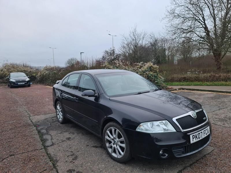 Used Skoda Octavia vRS 170 HP (125 kW) 2007 Black Hatchback