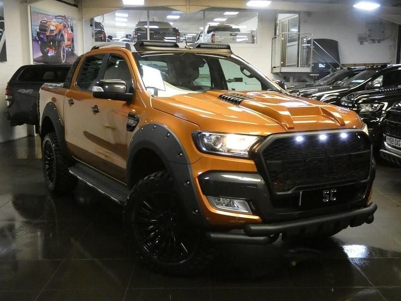 Orange Used 2017 Ford Ranger Wildtrack Pickup | £21,995 - Image 1/4
