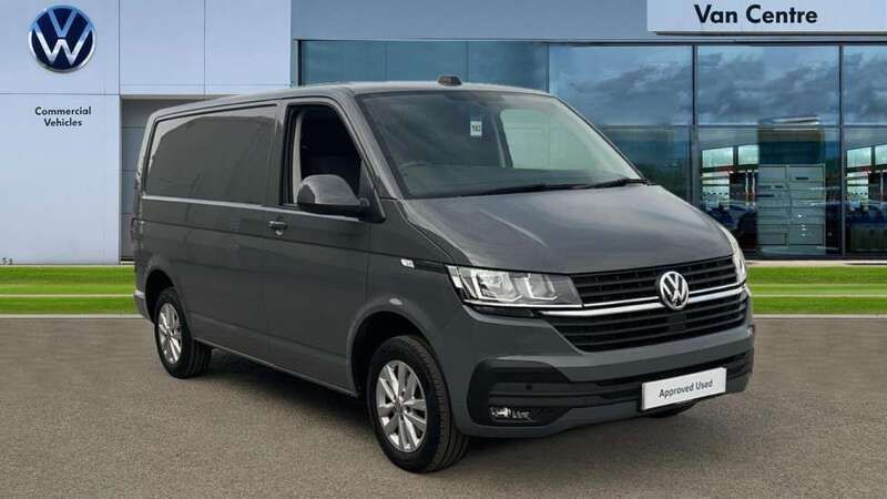 Grey Used 2024 VW T6.1 Highline Van | £34,188 (Expensive) - Image 1/4