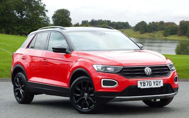Used 2022 VW T-Roc Black Edition SUV | £20,999 (Fair price) - Image 1/4