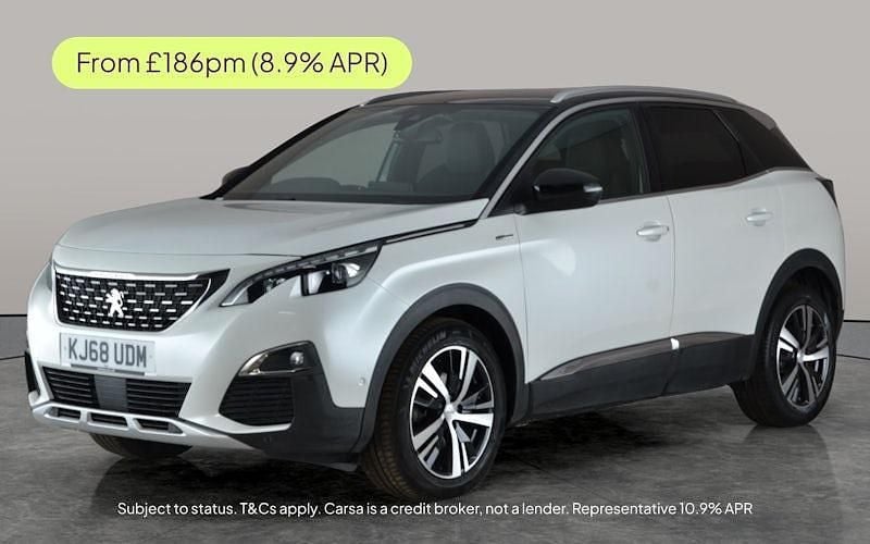 Used 2020 Peugeot 3008 GT-line Estate | £12,219 (Good price) - Image 1/3