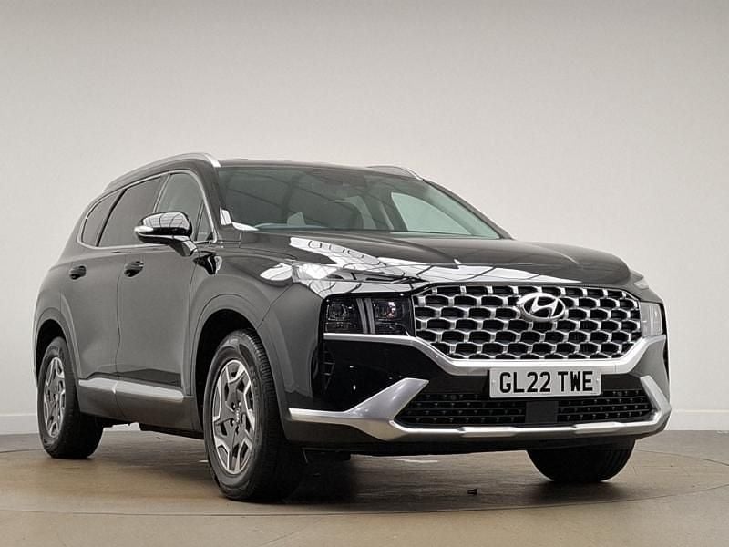 Black Used 2022 Hyundai Santa Fe Premium SUV | £28,498 (Fair price) - Image 1/4