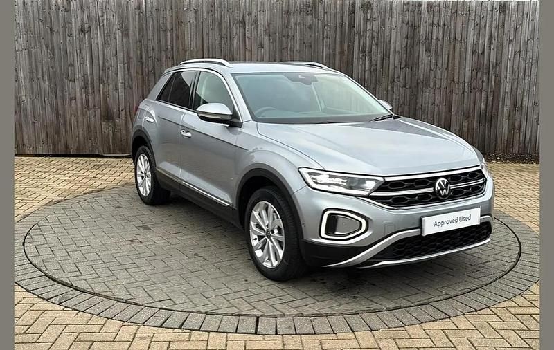 Silver Used 2023 VW T-Roc Style SUV | £20,599 (Fair price) - Image 1/3