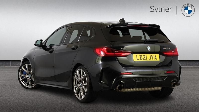 Used BMW M135 Shadowline 302 HP (222 kW) 2021 Black Hatchback