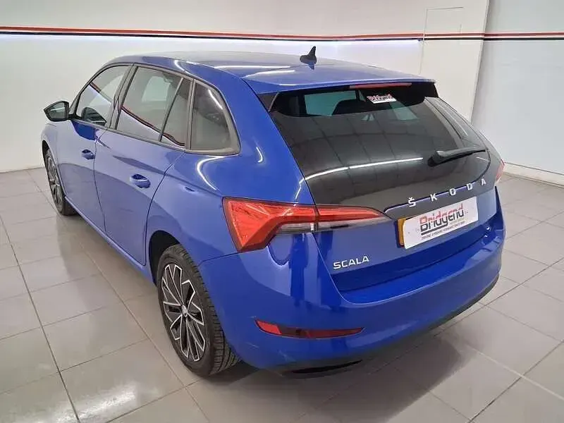 Used Skoda Scala SE L 2020 Blue Hatchback