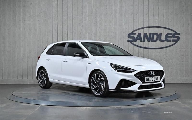 Used Hyundai i30 N Line 159 HP (116 kW) 2023 White Hatchback