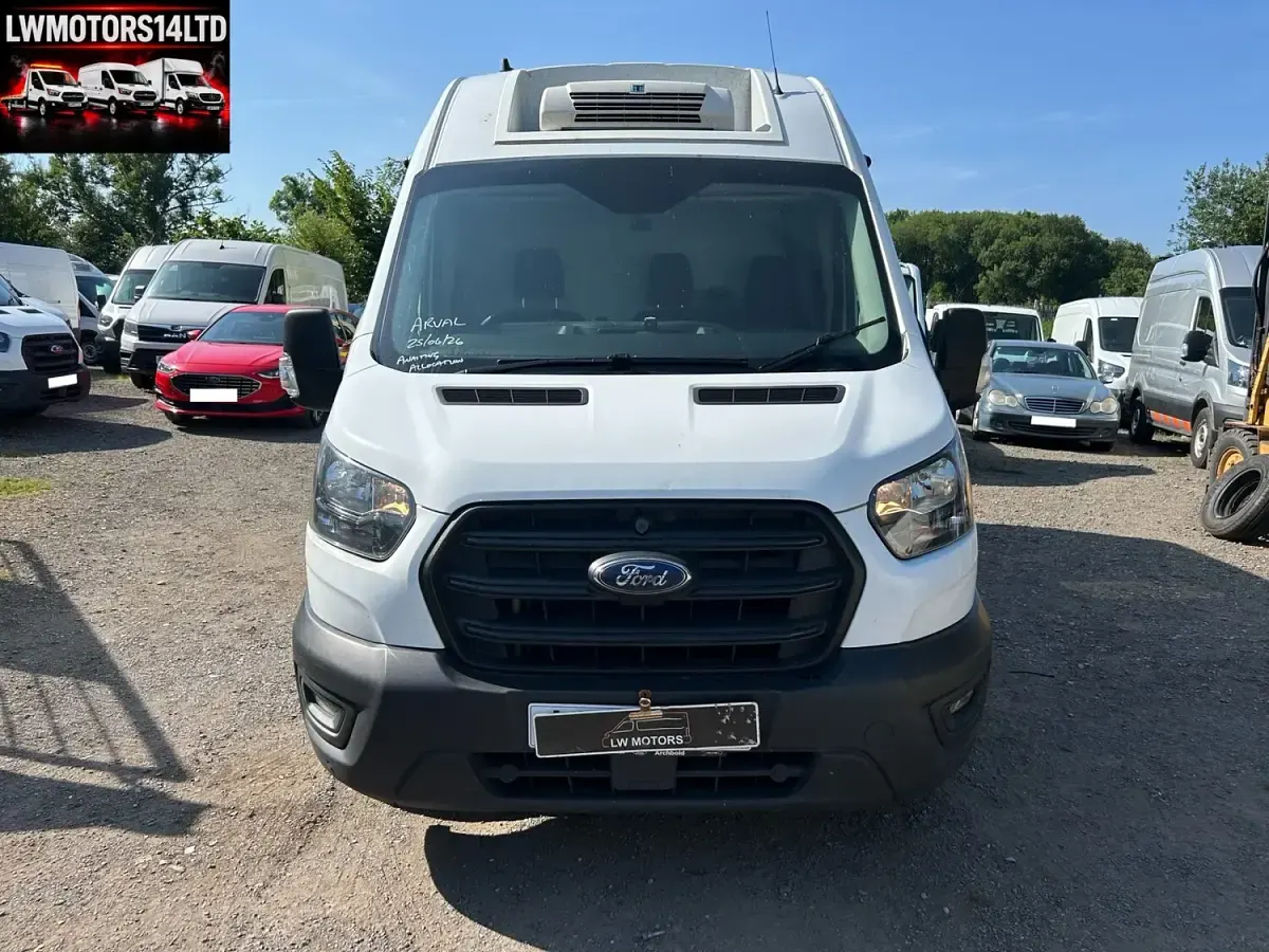Used Ford Transit 130 HP (95 kW) 2021 White Van