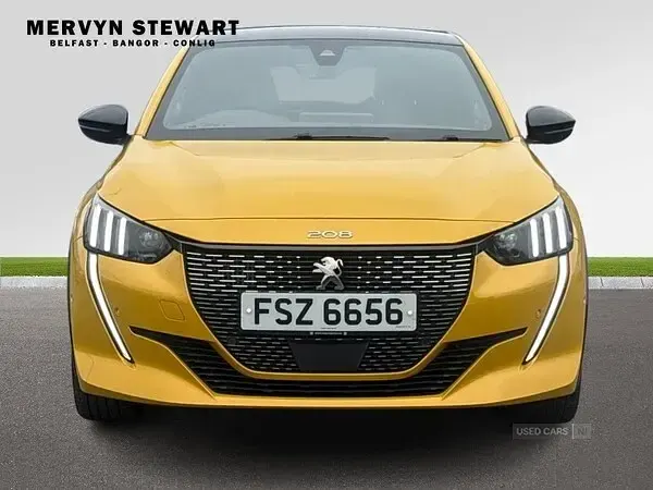 Used Peugeot 208 GTi 75 HP (55 kW) 2021 Yellow Hatchback