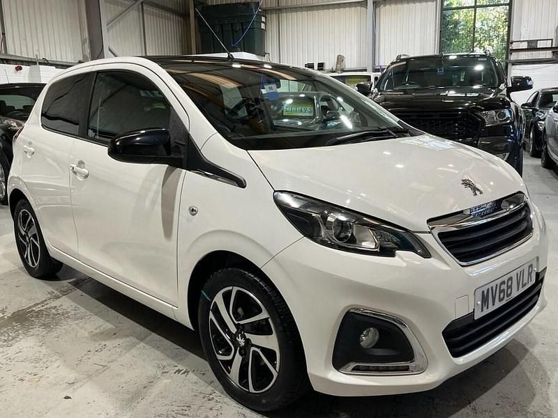 White Used 2018 Peugeot 108 Allure Hatchback | £7,195 (Fair price) - Image 1/4