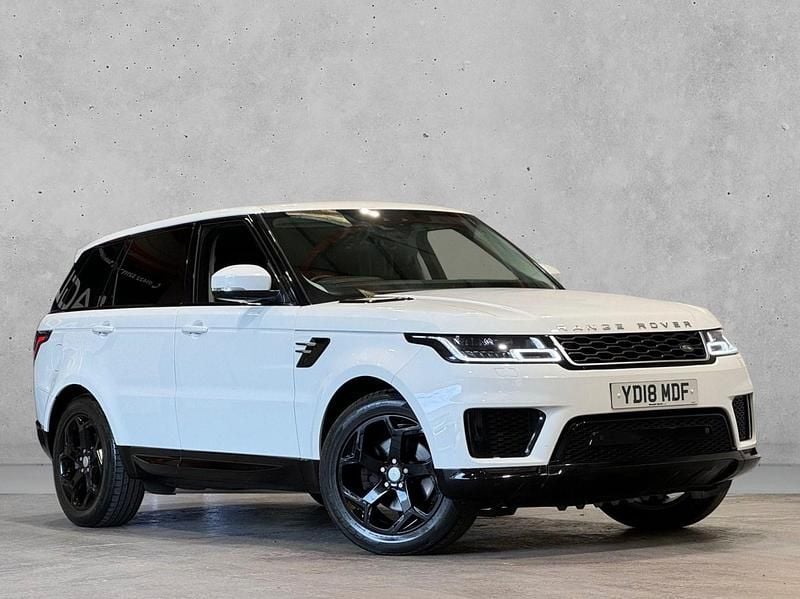White Used 2018 Land Rover Range Rover Sport HSE SUV | £23,490 (Super price) - Image 1/4